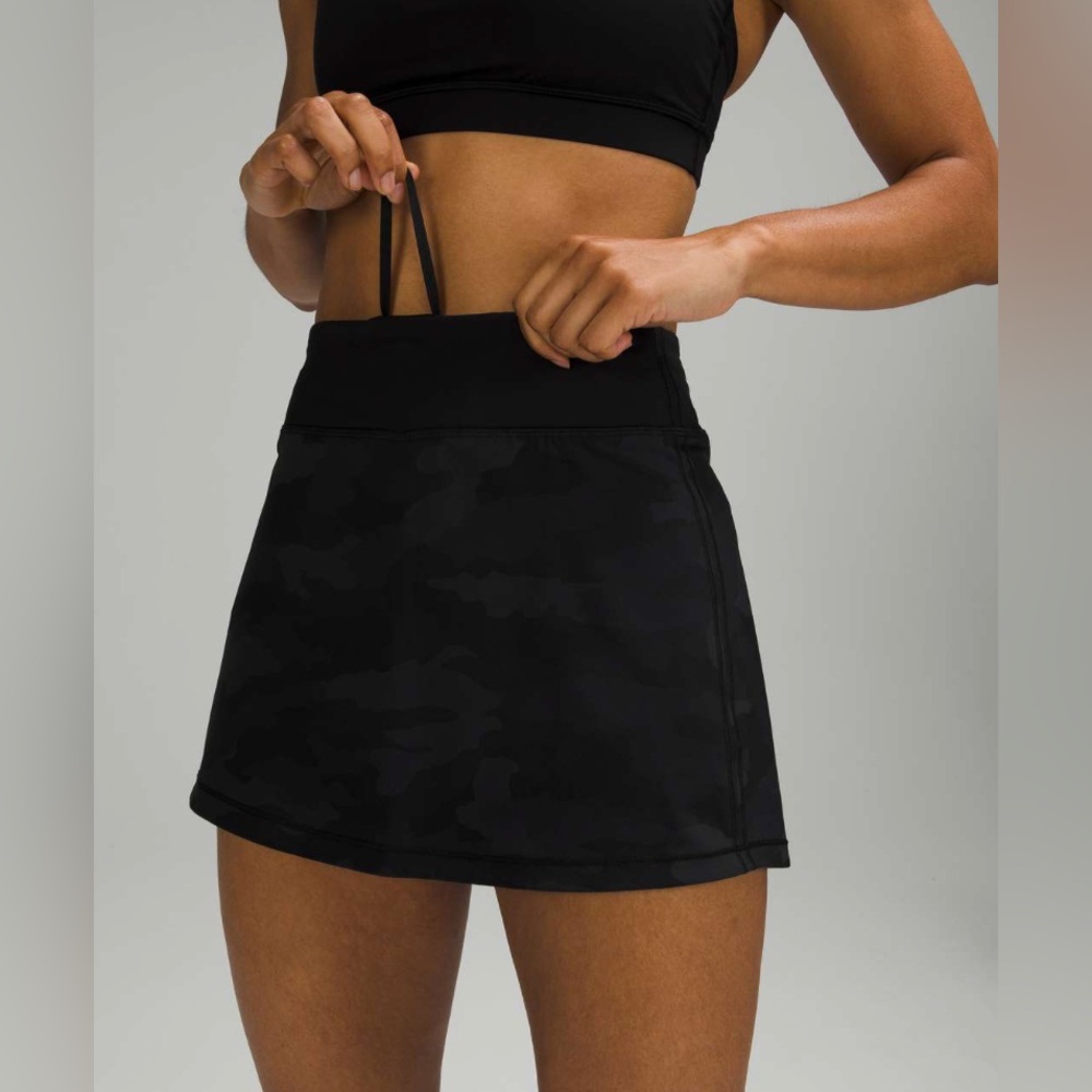 Lululemon Pace Rival Mid Rise Skirt *Long